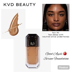 KVD BEAUTY Good Apple Full-Coverage Transfer-Proof Serum Foundation-Tan 74